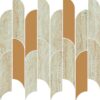 TISSUE BEIGE DECOR MOSAIC 27,2x29,8